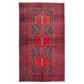 Ecarpetgallery Hand Knotted Teimani Black Wool Rug 37 X 65