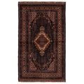Ecarpetgallery Hand Knotted Teimani Black Wool Rug 40 X 611