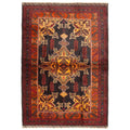 Ecarpetgallery Hand Knotted Teimani Black Wool Rug 42 X 63