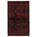 Ecarpetgallery Hand Knotted Teimani Black Wool Rug 41 X 68