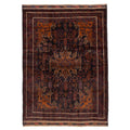 Ecarpetgallery Hand Knotted Teimani Black Wool Rug 45 X 62