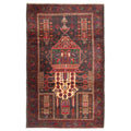 Ecarpetgallery Hand Knotted Teimani Black Wool Rug 211 X 49