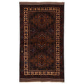Ecarpetgallery Hand Knotted Teimani Black Brown Wool Rug 310 X 611