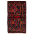 Ecarpetgallery Hand Knotted Teimani Black Red Wool Rug 310 X 611