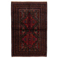 Ecarpetgallery Hand Knotted Teimani Black Red Wool Rug 310 X 511