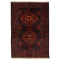 Ecarpetgallery Hand Knotted Teimani Black Rust Wool Rug 43 X 64