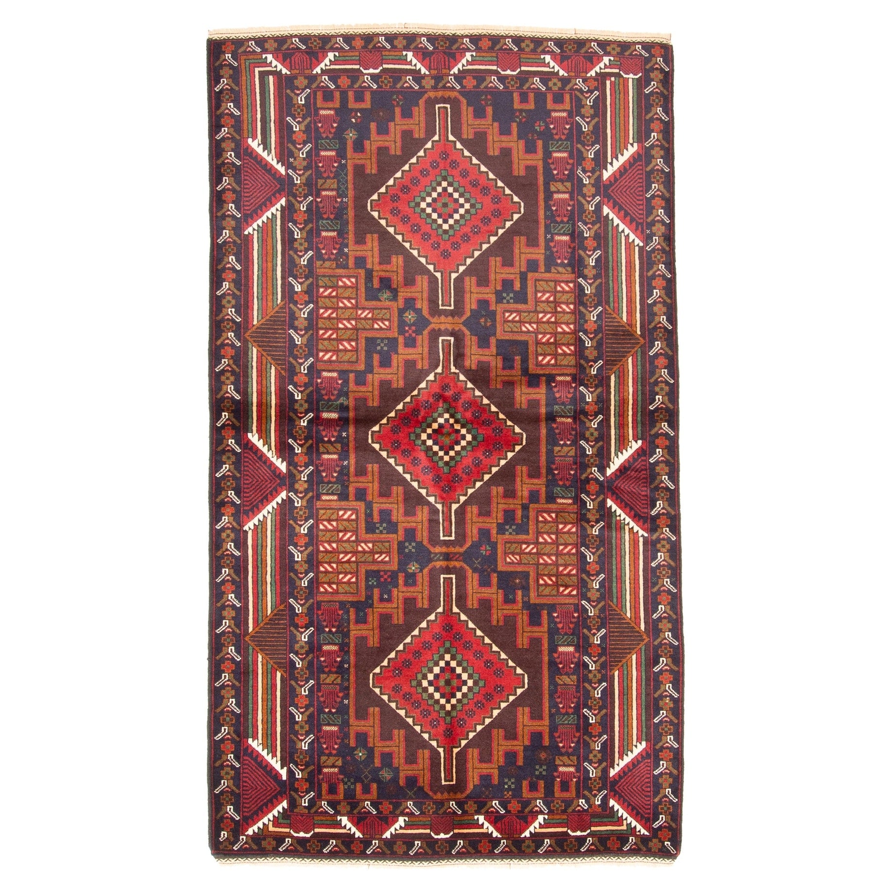 Ecarpetgallery Hand Knotted Teimani Brown Wool Rug 310 X 610