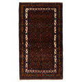 Ecarpetgallery Hand Knotted Teimani Brown Wool Rug 38 X 65