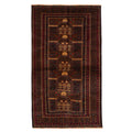 Ecarpetgallery Hand Knotted Teimani Brown Wool Rug 38 X 67