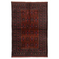 Ecarpetgallery Hand Knotted Teimani Brown Wool Rug 40 X 63
