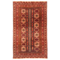 Ecarpetgallery Hand Knotted Teimani Copper Red Wool Rug 29 X 46