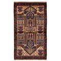Ecarpetgallery Hand Knotted Teimani Cream Wool Rug 39 X 69
