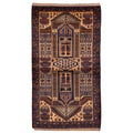 Ecarpetgallery Hand Knotted Teimani Cream Wool Rug 38 X 69