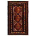 Ecarpetgallery Hand Knotted Teimani Cream Red Wool Rug 310 X 66