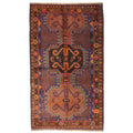 Ecarpetgallery Hand Knotted Teimani Dark Blue Wool Rug 310 X 68