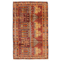 Ecarpetgallery Hand Knotted Teimani Dark Brown Wool Rug 211 X 48