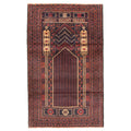 Ecarpetgallery Hand Knotted Teimani Dark Brown Wool Rug 210 X 47