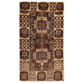 Ecarpetgallery Hand Knotted Teimani Dark Brown Wool Rug 310 X 610