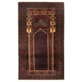 Ecarpetgallery Hand Knotted Teimani Dark Brown Wool Rug 211 X 411
