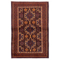 Ecarpetgallery Hand Knotted Teimani Dark Brown Wool Rug 44 X 68
