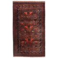 Ecarpetgallery Hand Knotted Teimani Dark Brown Wool Rug 211 X 50