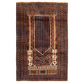 Ecarpetgallery Hand Knotted Teimani Dark Brown Wool Rug 211 X 47