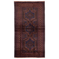 Ecarpetgallery Hand Knotted Teimani Dark Brown Wool Rug 42 X 710
