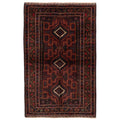 Ecarpetgallery Hand Knotted Teimani Dark Brown Wool Rug 41 X 67