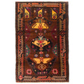 Ecarpetgallery Hand Knotted Teimani Dark Brown Wool Rug 210 X 46