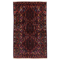 Ecarpetgallery Hand Knotted Teimani Dark Brown Wool Rug 310 X 66