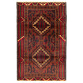 Ecarpetgallery Hand Knotted Teimani Dark Brown Wool Rug 211 X 49