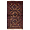 Ecarpetgallery Hand Knotted Teimani Dark Brown Wool Rug 311 X 73