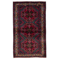 Ecarpetgallery Hand Knotted Teimani Dark Brown Red Wool Rug 39 X 66