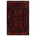 Ecarpetgallery Hand Knotted Teimani Dark Burgundy Wool Rug 43 X 69