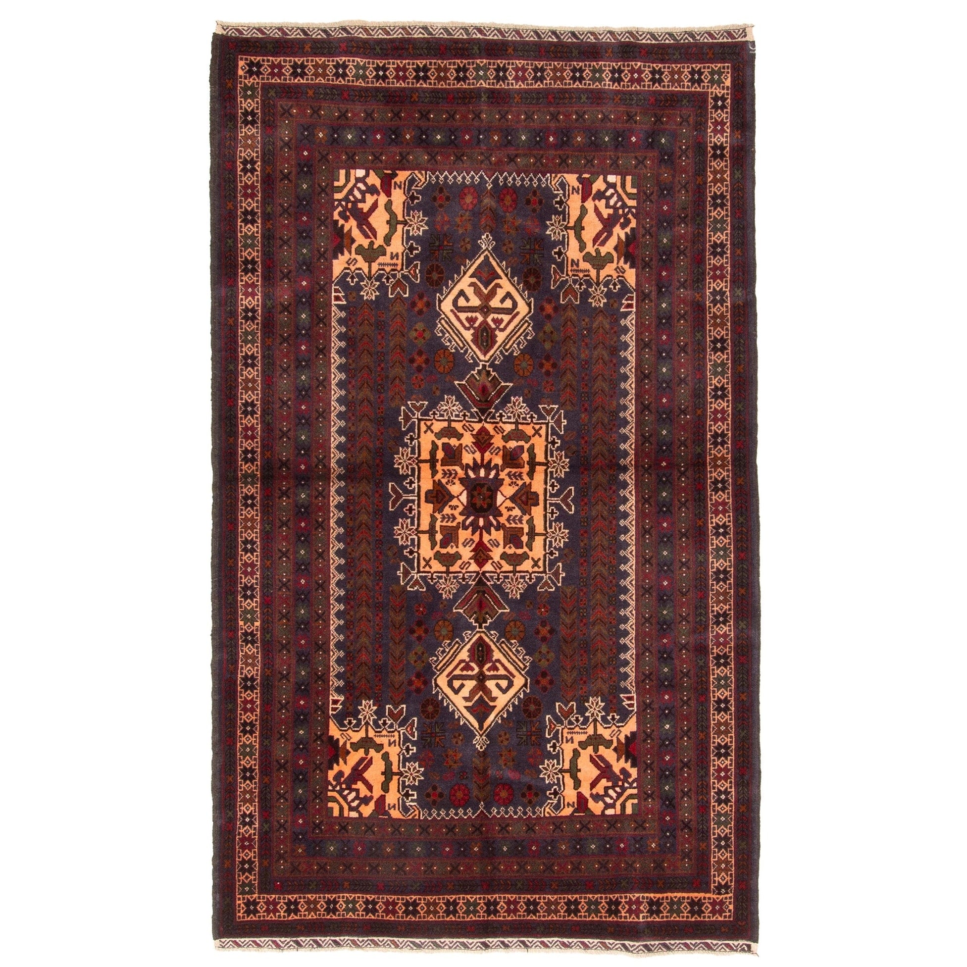 Ecarpetgallery Hand Knotted Teimani Dark Grey Wool Rug 311 X 68