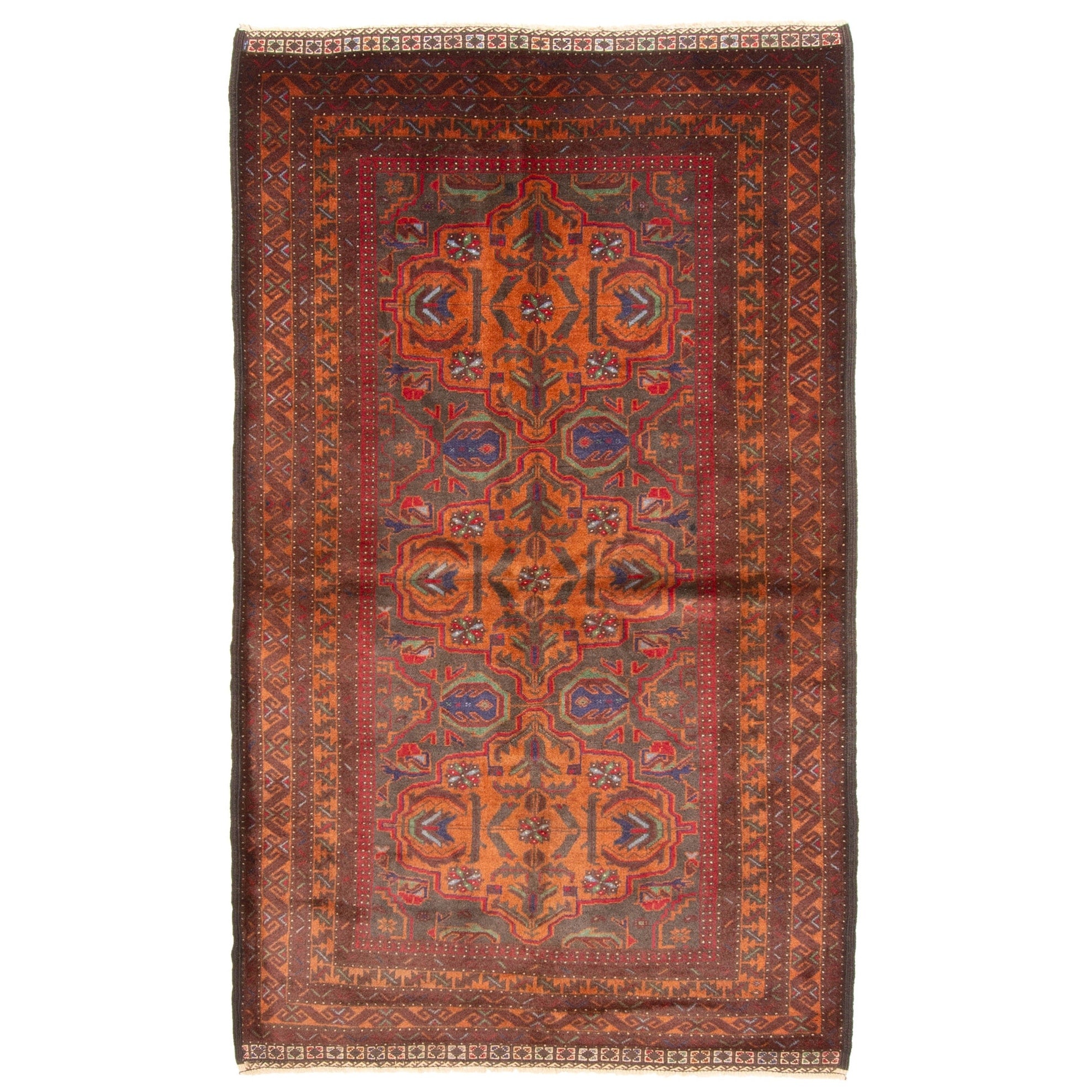 Ecarpetgallery Hand Knotted Teimani Dark Grey Wool Rug 39 X 64