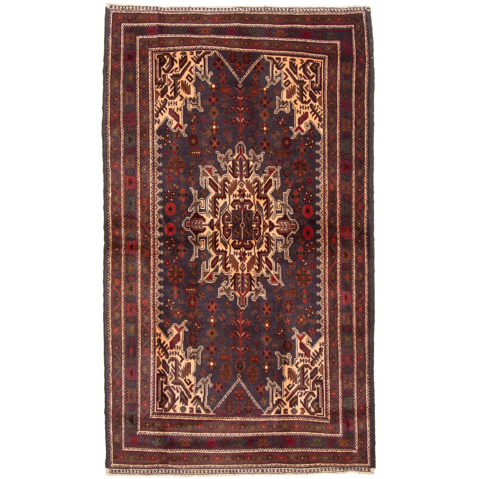 Ecarpetgallery Hand Knotted Teimani Dark Grey Wool Rug 40 X 611