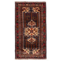 Ecarpetgallery Hand Knotted Teimani Dark Navy Wool Rug 36 X 67