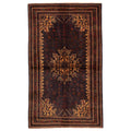 Ecarpetgallery Hand Knotted Teimani Dark Navy Wool Rug 311 X 67