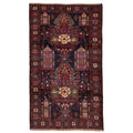 Ecarpetgallery Hand Knotted Teimani Dark Navy Wool Rug 39 X 67