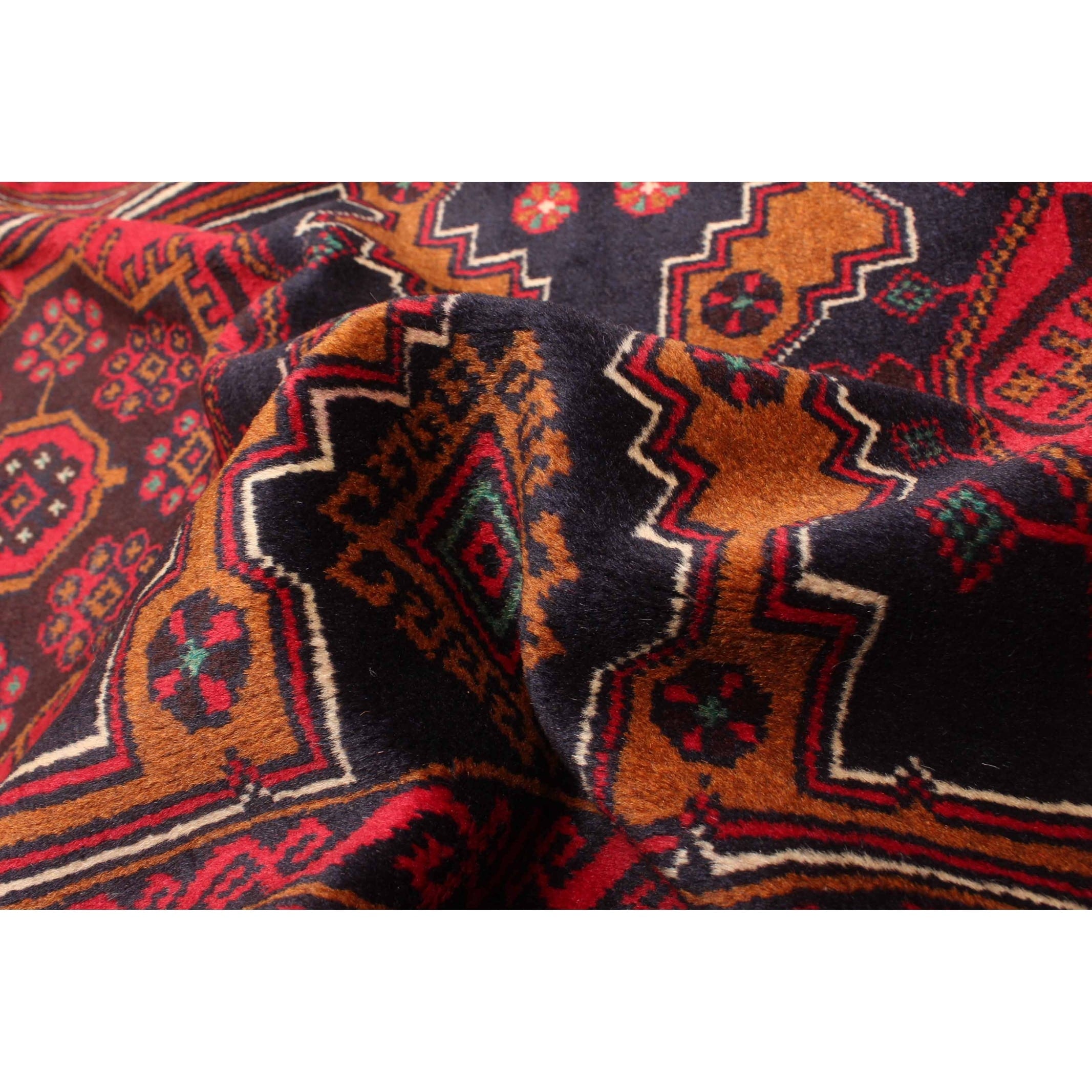 Ecarpetgallery Hand Knotted Teimani Dark Navy Wool Rug 39 X 72