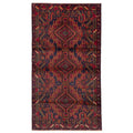 Ecarpetgallery Hand Knotted Teimani Dark Navy Wool Rug 37 X 67