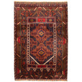 Ecarpetgallery Hand Knotted Teimani Dark Navy Wool Rug 210 X 44