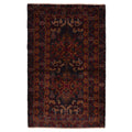 Ecarpetgallery Hand Knotted Teimani Dark Navy Wool Rug 310 X 60
