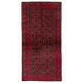 Ecarpetgallery Hand Knotted Teimani Dark Navy Wool Rug 32 X 68