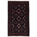 Ecarpetgallery Hand Knotted Teimani Dark Navy Wool Rug 41 X 611