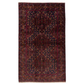 Ecarpetgallery Hand Knotted Teimani Dark Navy Wool Rug 310 X 65