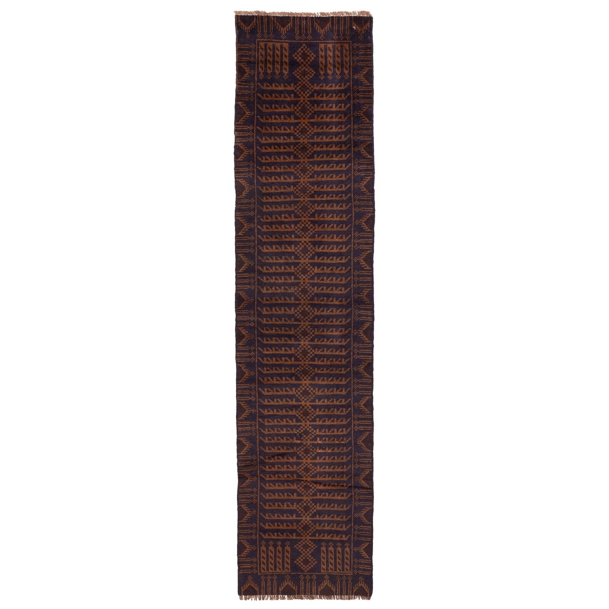 Ecarpetgallery Hand Knotted Teimani Dark Navy Wool Rug 110 X 86