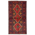 Ecarpetgallery Hand Knotted Teimani Dark Navy Wool Rug 34 X 64