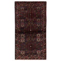 Ecarpetgallery Hand Knotted Teimani Dark Navy Wool Rug 36 X 66